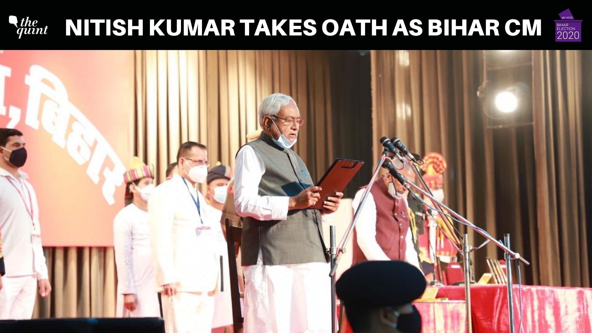 Catch all the updates on the Bihar government formation and the oath-taking ceremony here.&nbsp;