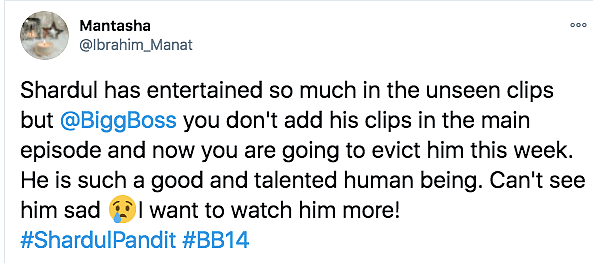 BB14: Netizens Support Shardul After He Opens up on Financial Woes