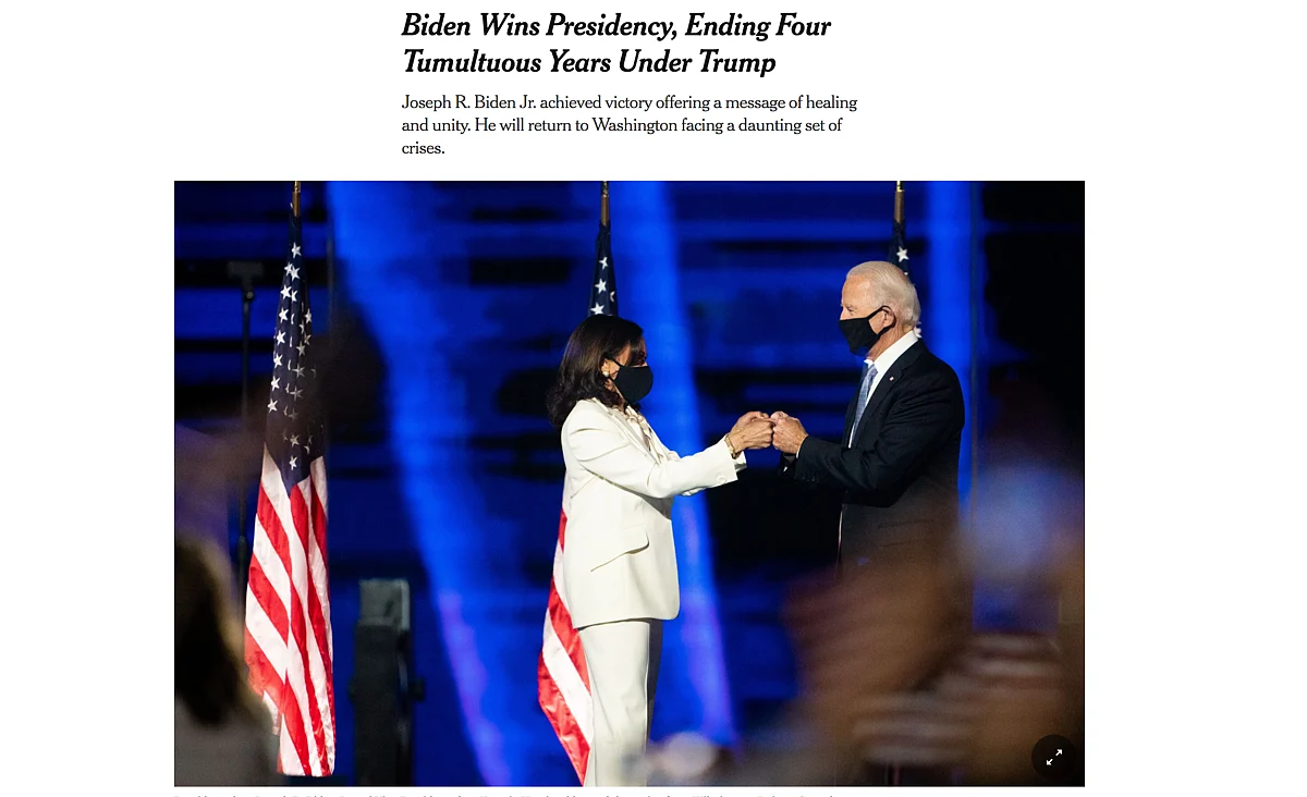 How Media Around the World Reacted to White House ‘Turning Blue’