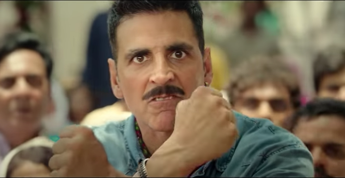 Akshay Kumar in a still from Laxmii.