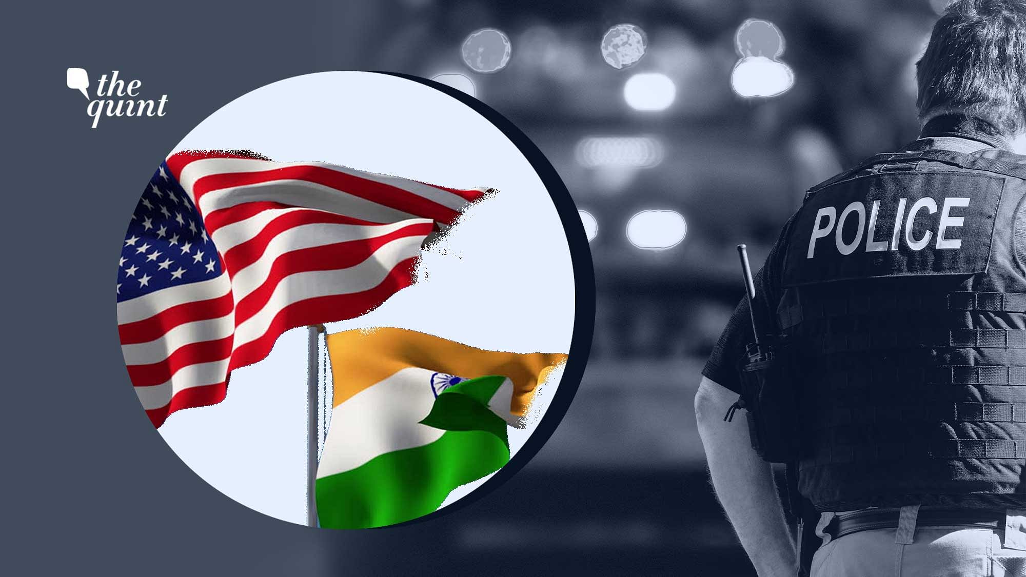 Image of Indian and American flags used for representational purposes. Police, security have been ramped up around the US amid elections and anticipation of violence.