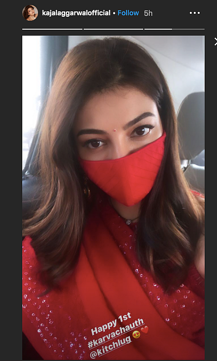 Kajol, Bipasha, Varun's Partner Natasha Celebrate Karva Chauth