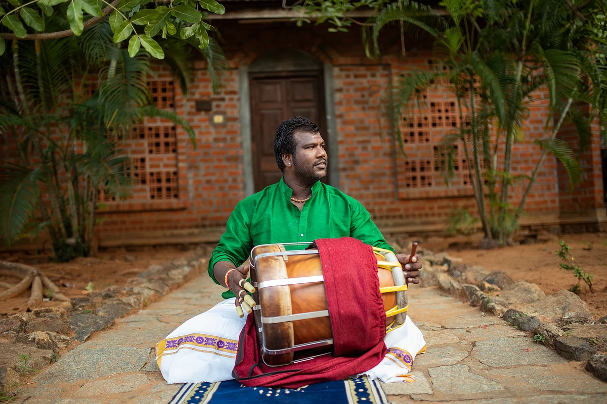 Meet <i>thavil</i> artiste Adyar G Silambarasan