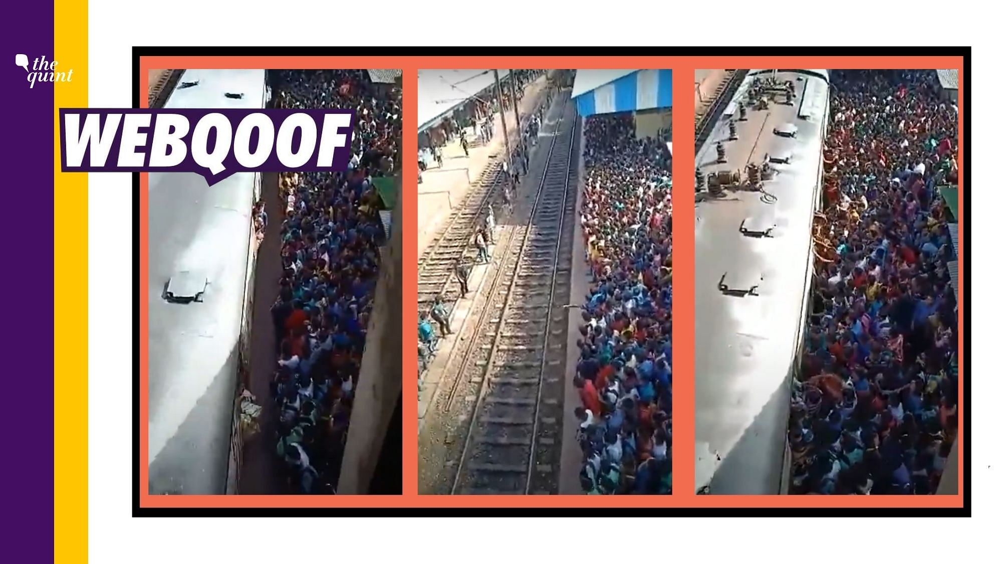 Fact-Check on Kolkata Station Video: An old video from 2018 was shared with a false claim that it showed a huge number of people boarding a train in Kolkata during the coronavirus pandemic.