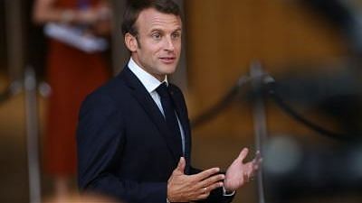 French President Emmanuel Macron.&nbsp;