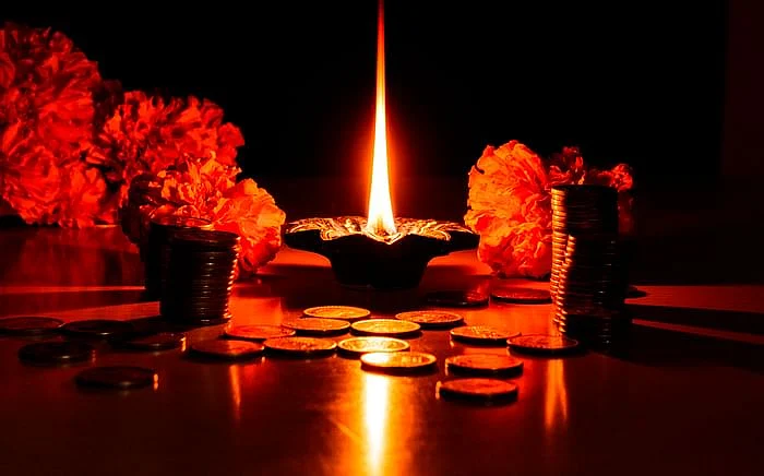 Happy Dhanteras 2020 greetings image for Facebook