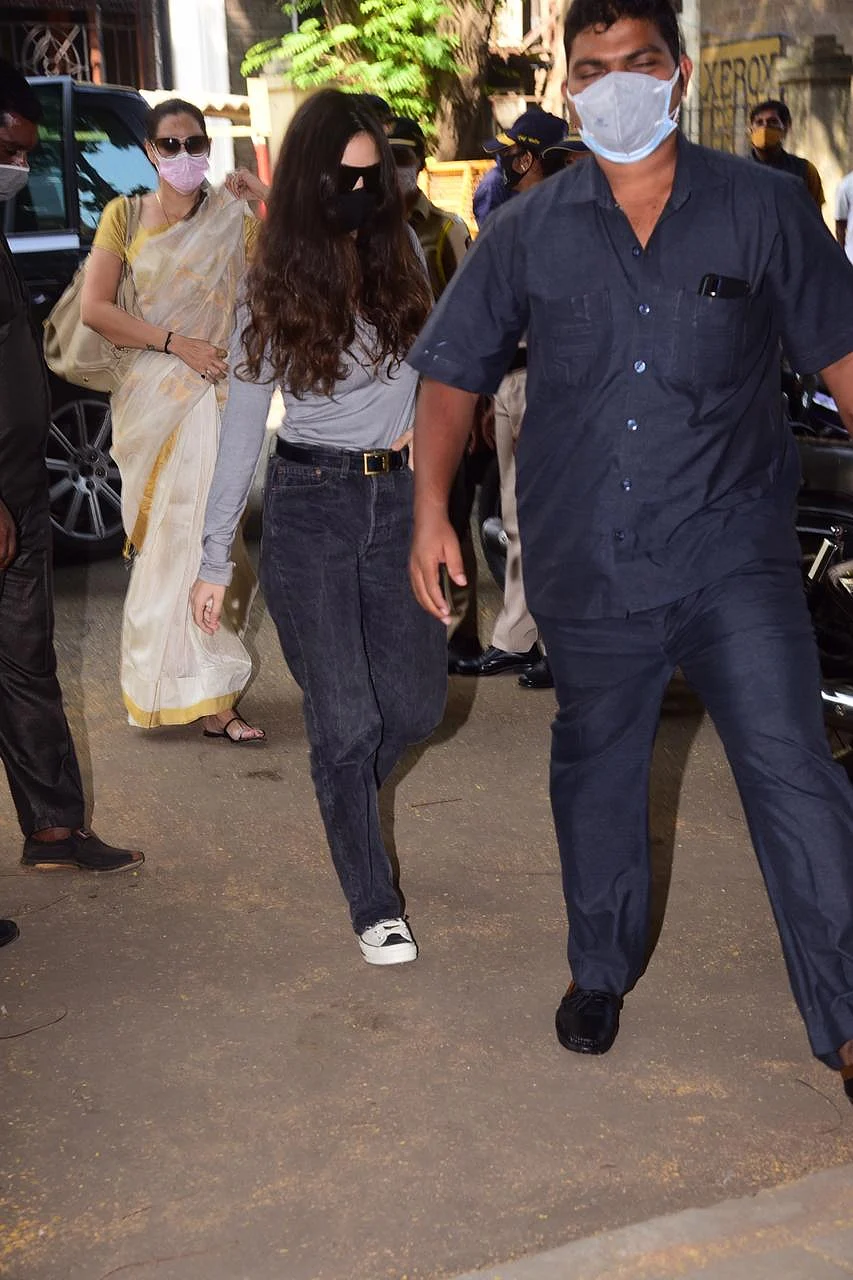 Gabriella Demetriades arrives at the NCB office.