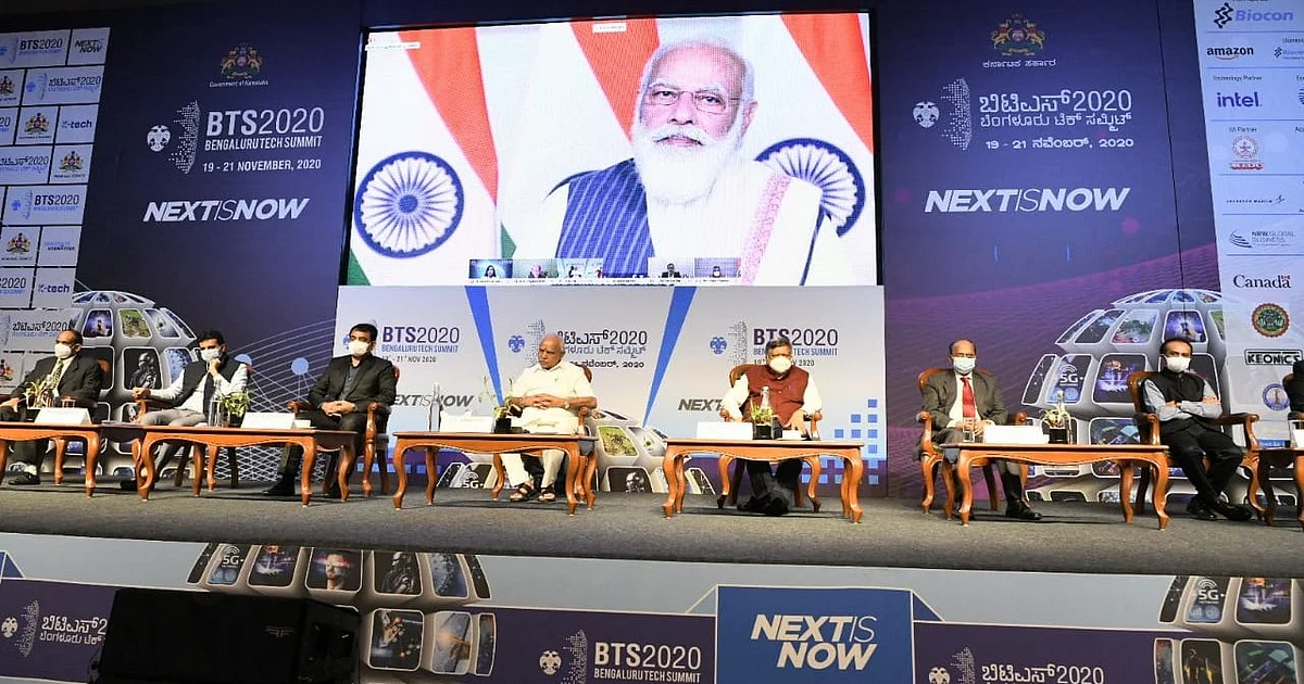 Have Made Technology Part of All Schemes: PM at B’luru Tech Summit - The Quint