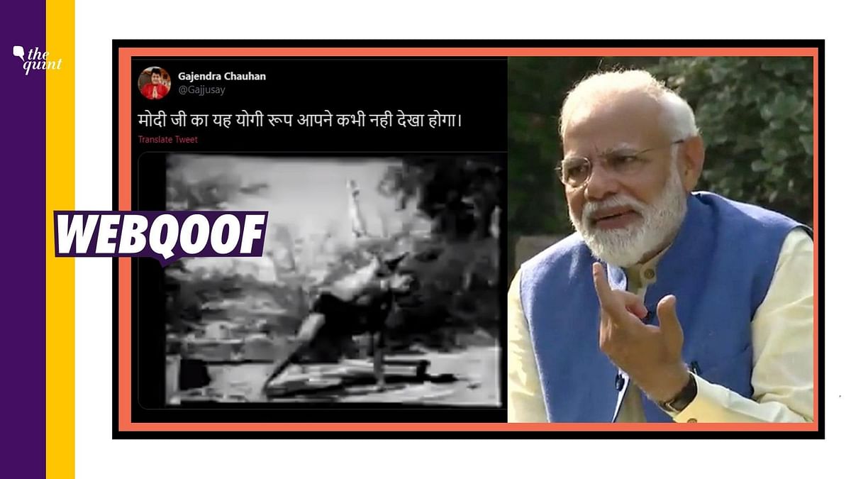 Clip of BKS Iyenger From 1938 Viral as ‘PM Modi Practicing Yoga’