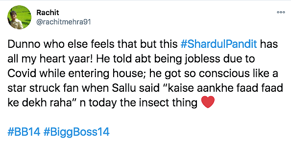 BB14: Netizens Support Shardul After He Opens up on Financial Woes