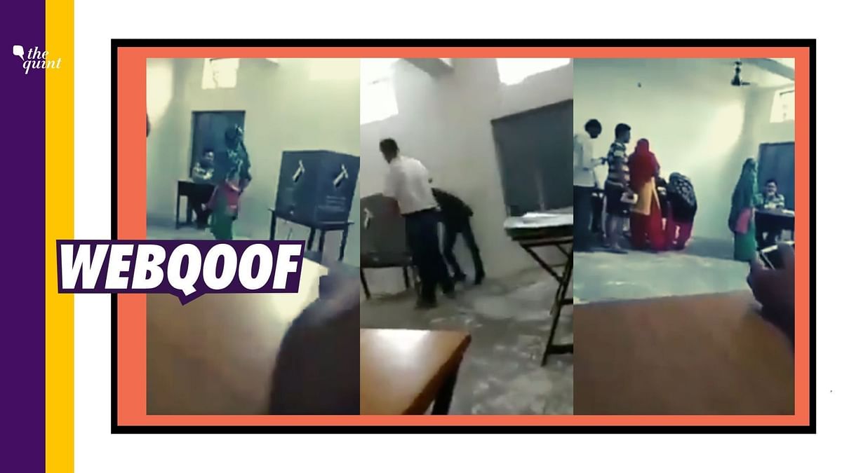 Old Video of Haryana’s ‘Booth Capturing’ Shared As Bihar Incident