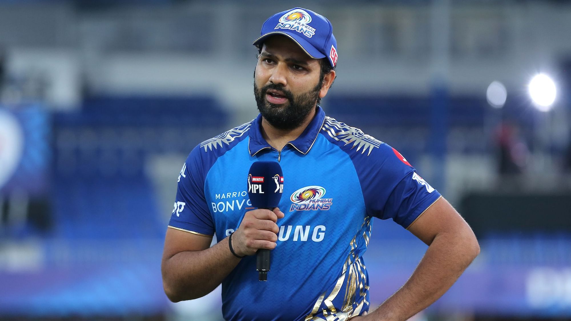 Rohit Sharma was back playing for Mumbai Indians after missing four games due to a hamstring injury.