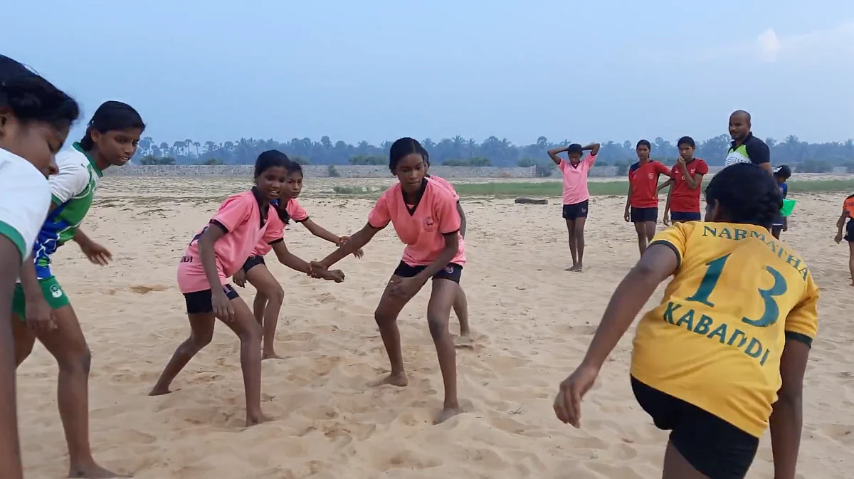 Whether six-years-old or 13, the girls undergo a rigorous training every morning.