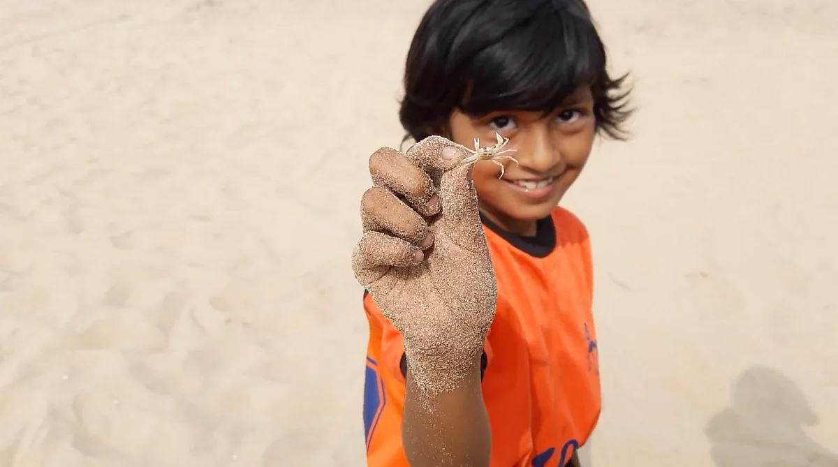 Rakshitha is only six years old but loves training hard every single day.