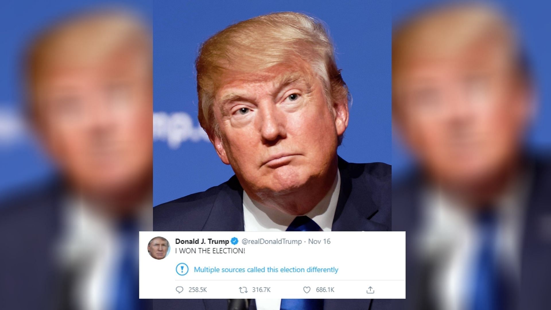 Trump Says He 'Won The Election', Inspires Twitter Meme Fest