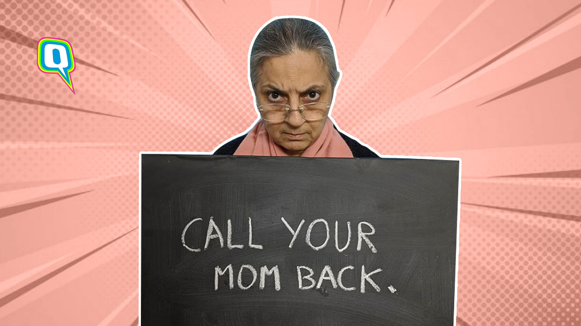 Poonam Sapra AKA 
Mother With Sign' Is Every Desi Mom Ever