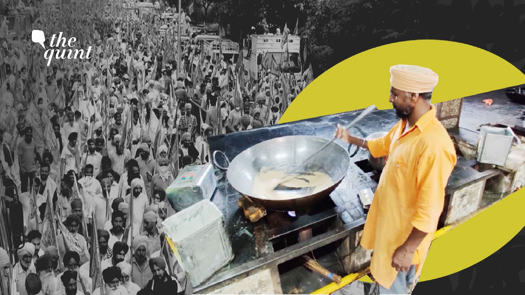 Majnu Ka Tila Gurudwara is among several other Sikh shrines in Delhi cooking meals for protesting farmers.&nbsp;