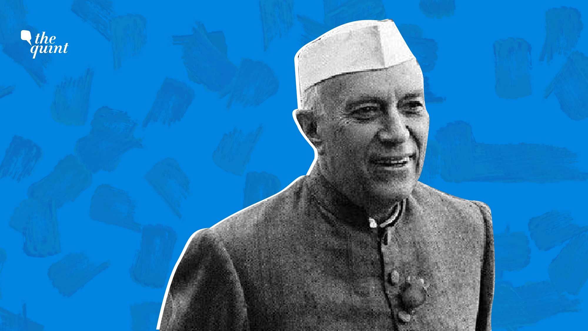 India’s first Prime Minister Jawaharlal Nehru.