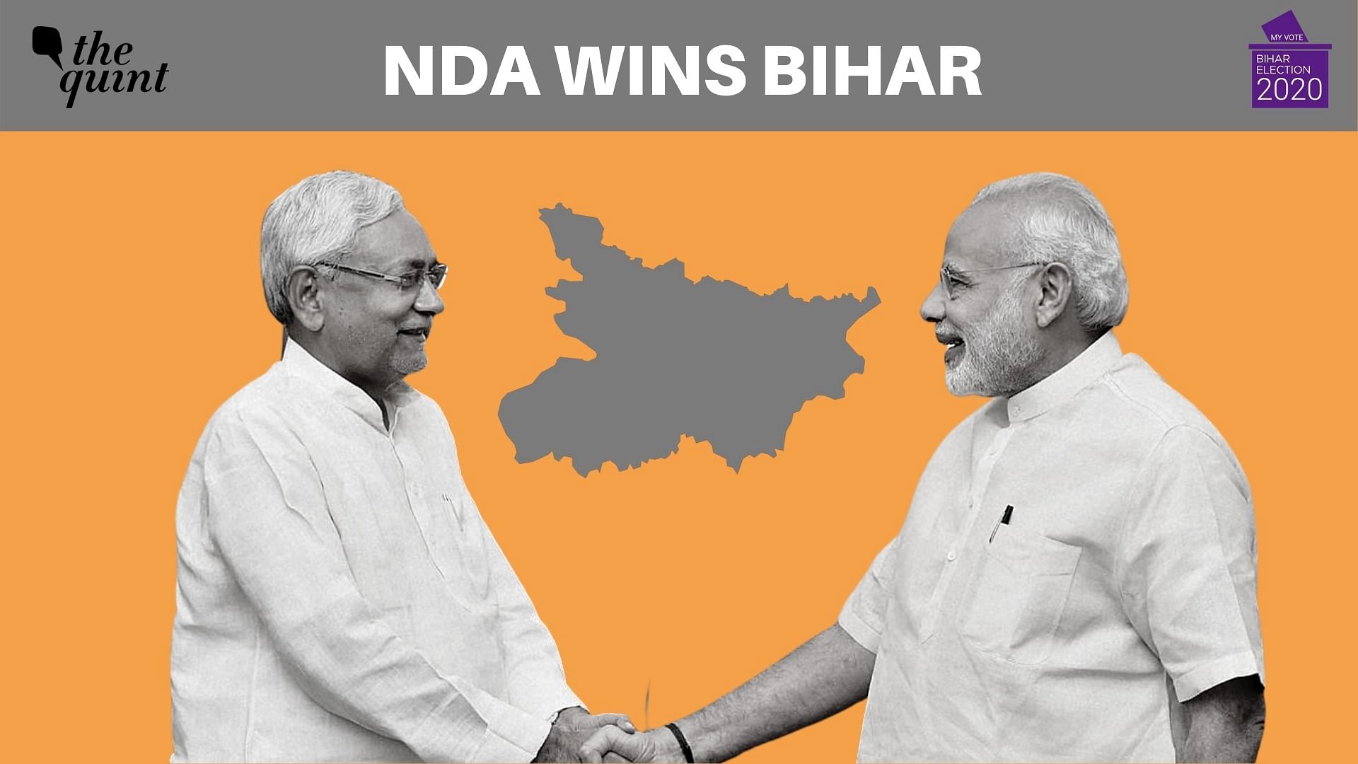 The JD(U)-led NDA on Tuesday, 10 November returned to power after winning more than 122 seats, securing a fourt therm for Nitish Kumar as the chief minister of the state in alliance with the BJP.