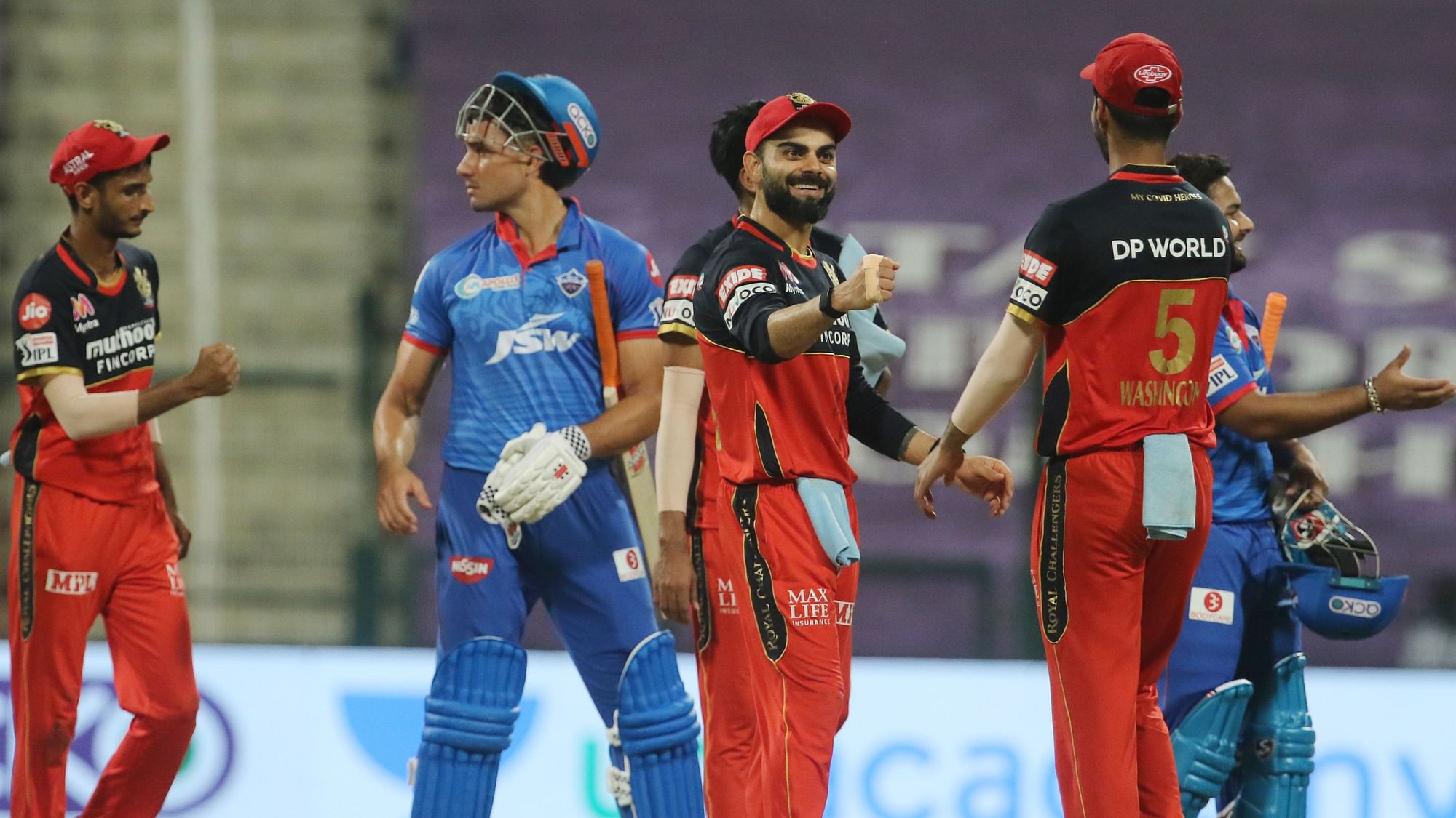 Delhi Capitals and Royal Challengers Bangalore go through to the playoffs as 2nd and 3rd ranked teams respectively.&nbsp;