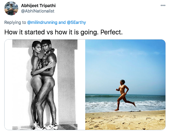 Milind Soman Shares Nude Photo on 55th Birthday; Fans Gift Memes