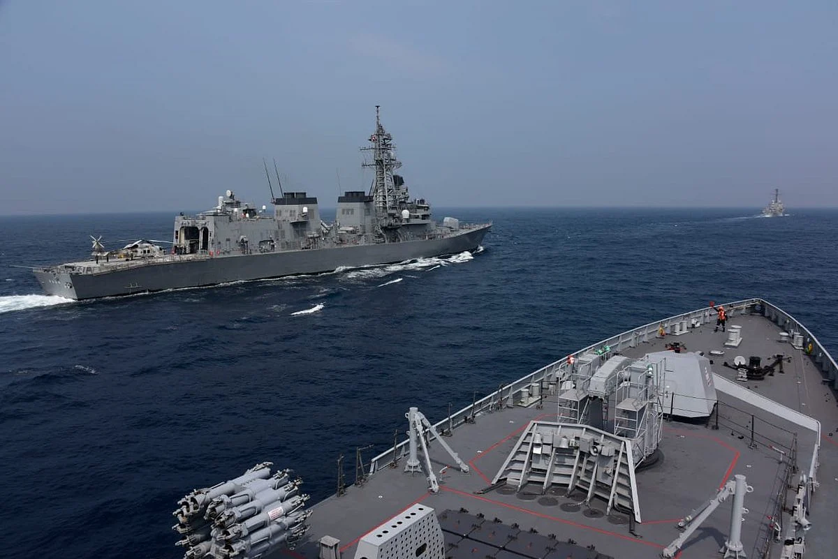 Malabar Naval Exercise Kicks Off in the Bay of Bengal