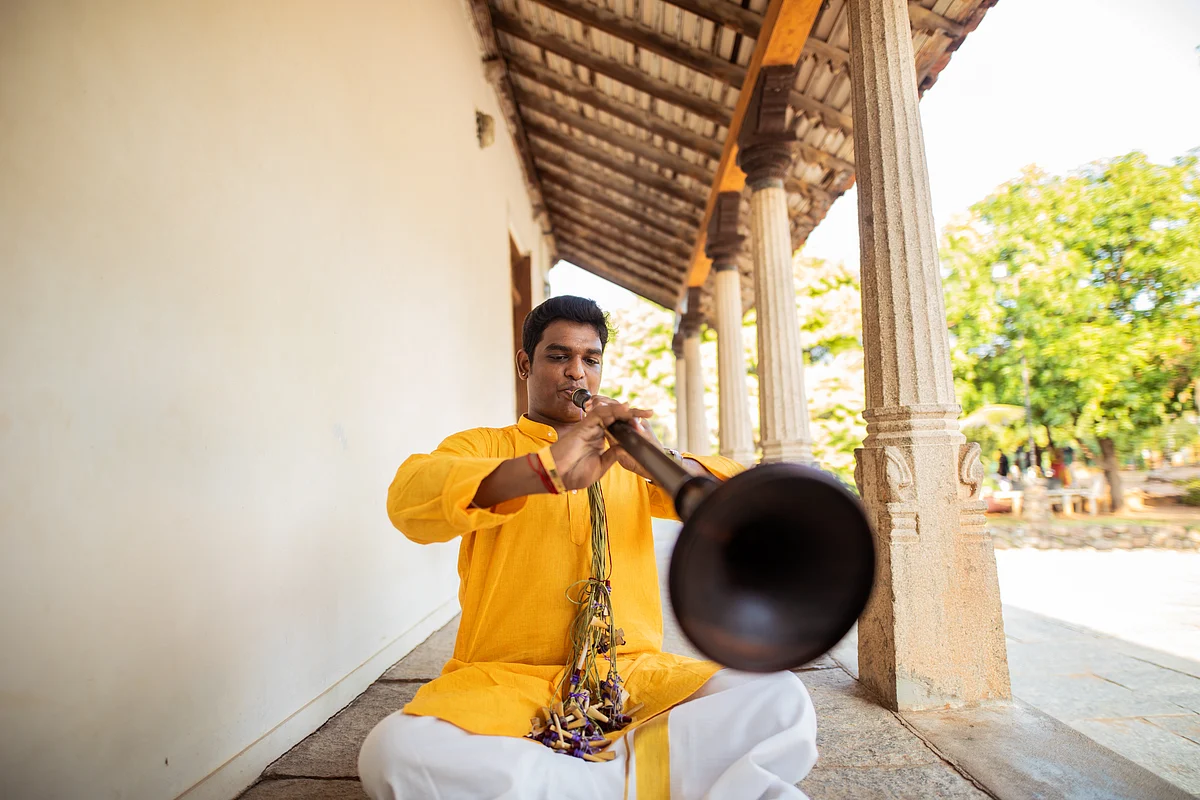 Meet Mylai Karthikeyan, the <i>nadaswaram </i>player