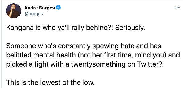 Kangana Called Out for Mocking Mental Health & Appearances Online