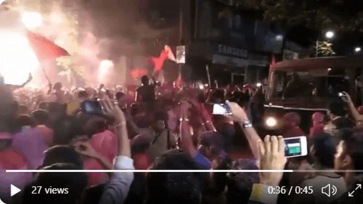 Anti-Pakistan Slogans Raised in JNU? No, the Video Is from Thane