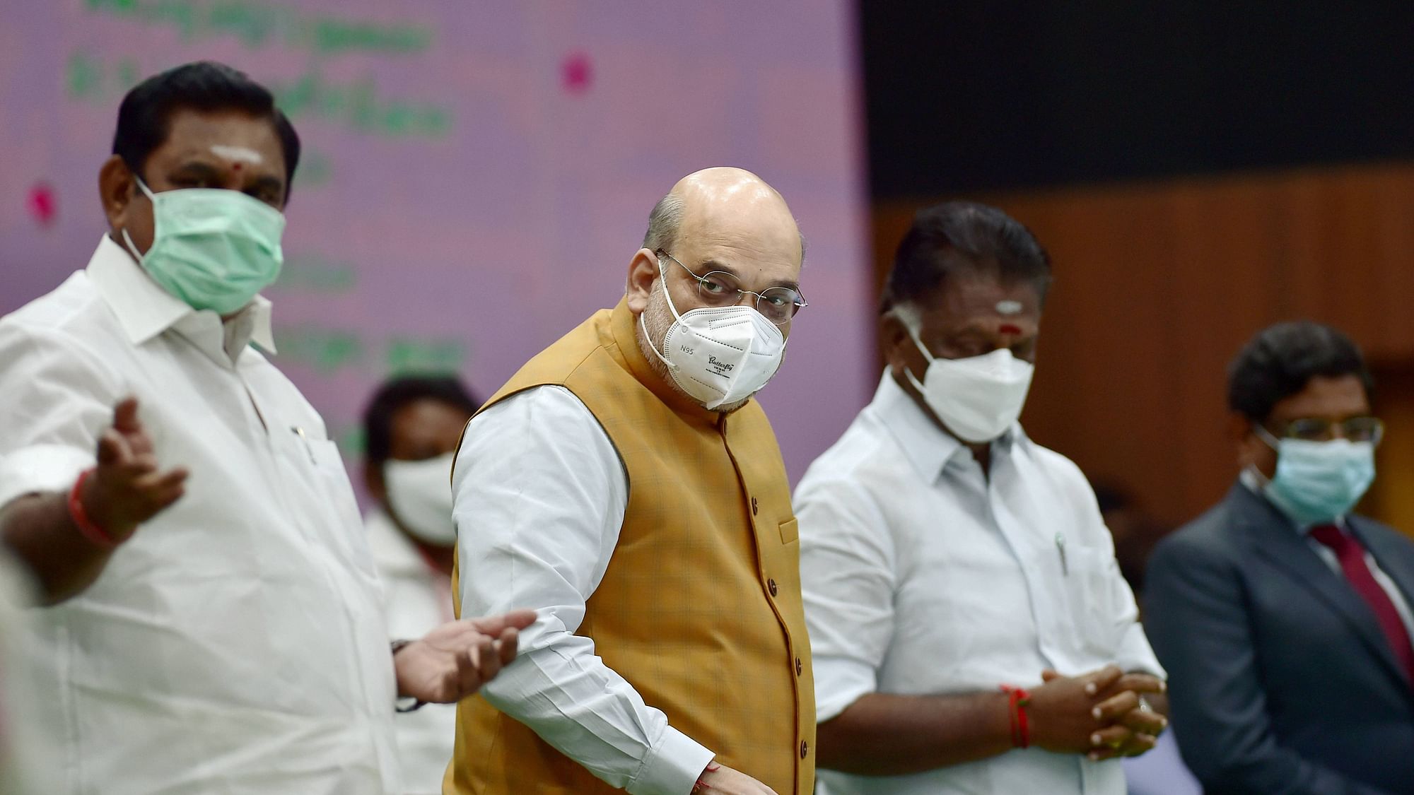 Amit Shah’s visit, first amid the pandemic, comes just months before the state Assembly elections in summer 2021.
