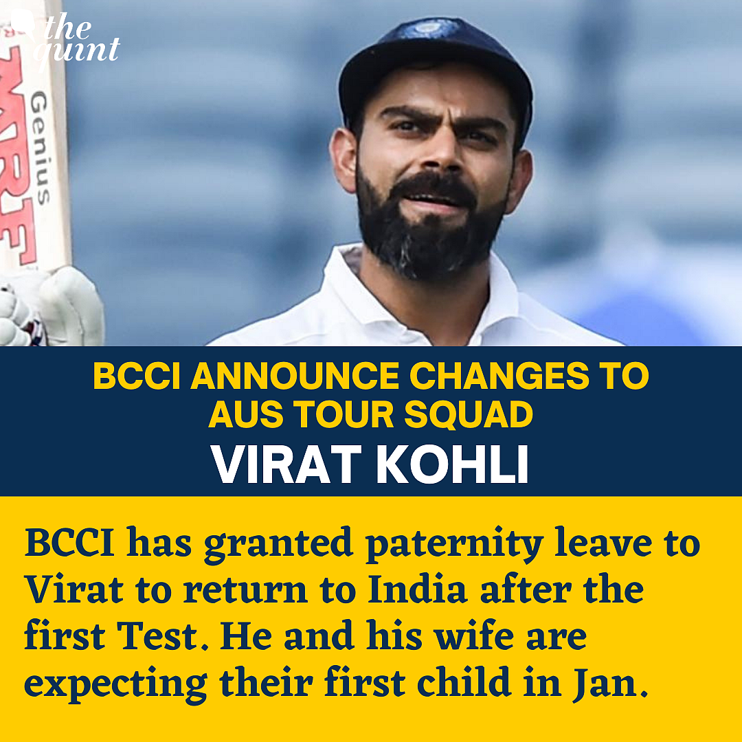 Full List of India’s Updated Squads For Tour of Australia