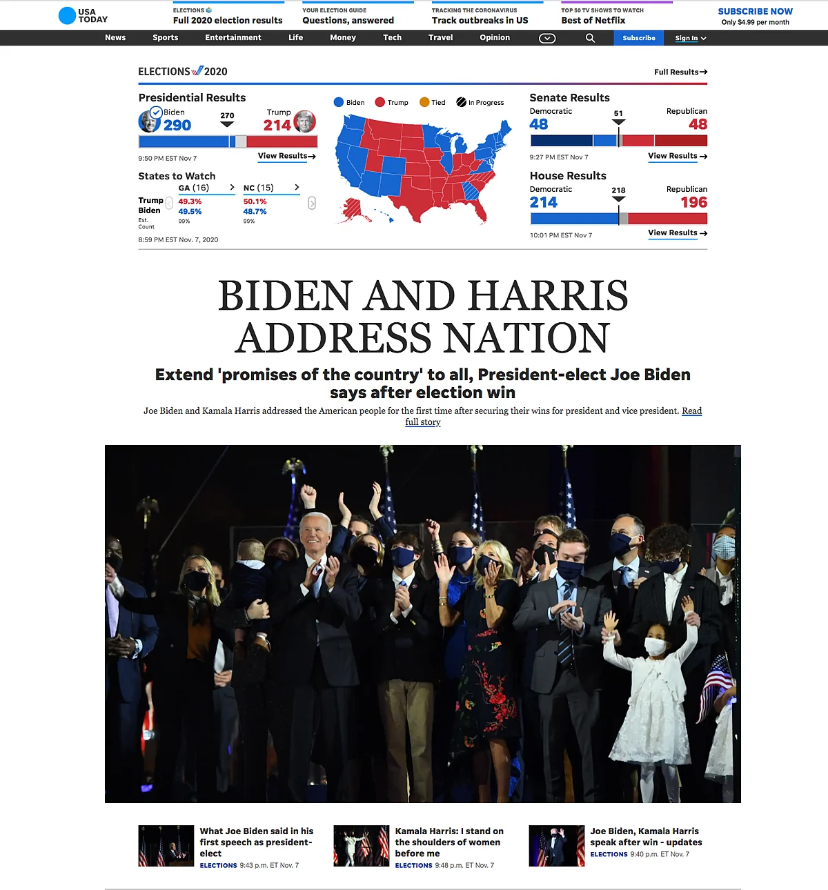 How Media Around the World Reacted to White House ‘Turning Blue’