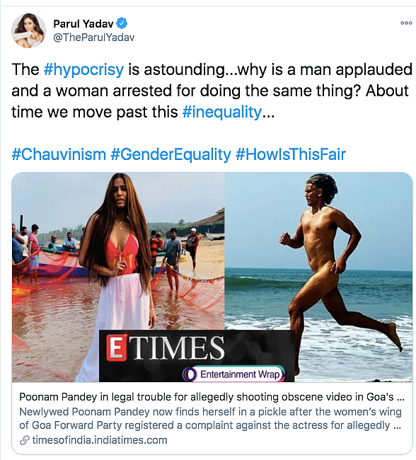 Soman Praised, Poonam Pandey Booked: Twitter Calls Out Hypocrisy