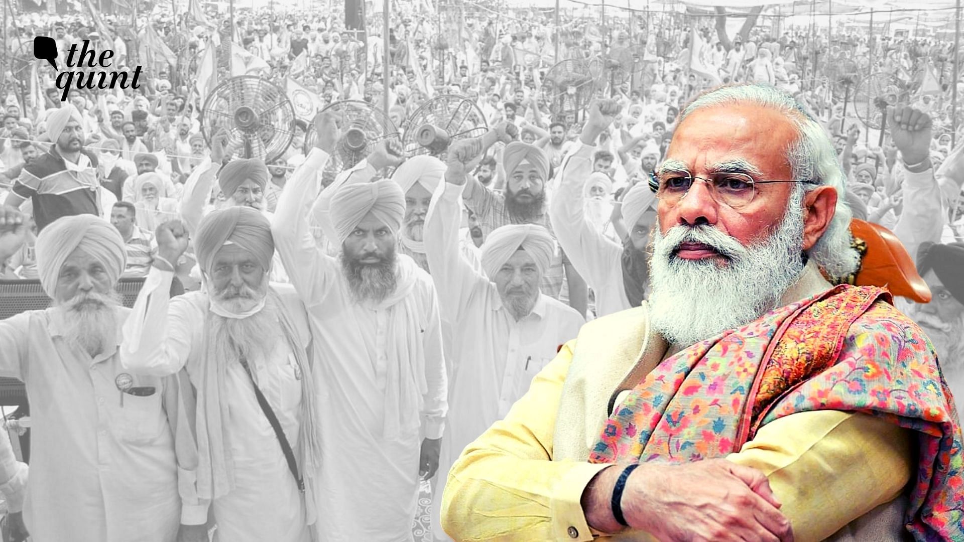 Prime Minister Narendra Modi on Monday, 30 November said that the new farm laws will empower that farmers and give them legal protection and blamed the Opposition for rumour-mongering and misleading the farmers. Image used for representational purposes.&nbsp;