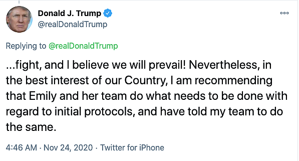 ‘Do What Needs to Be Done’: Trump Allows Release of Aid for Biden