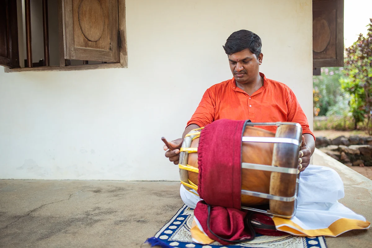 Meet <i>thavil</i> artist eand Gummudipoondi R Jeevanandham