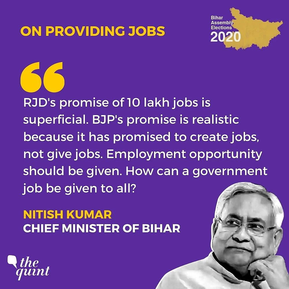 Bihar CM Exclusive: RJD’s Fame a Sham; BJP’s Job Promise Realistic