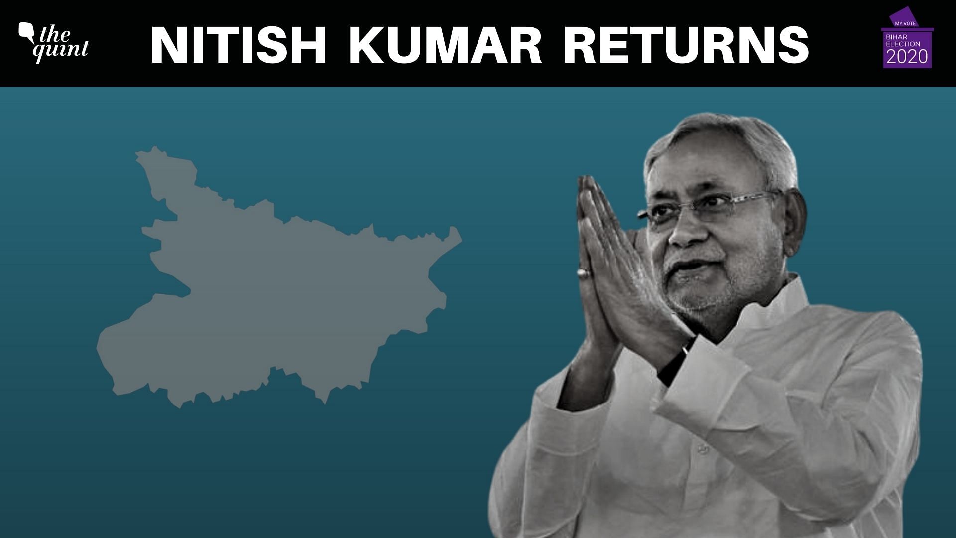 Nitish Kumar Returns as Bihar CM; Set to Take Oath on Monday &nbsp;