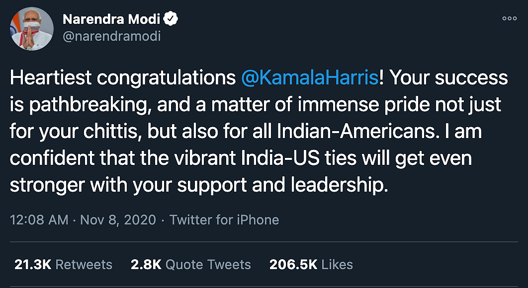 ‘Reiterated Commitment to Indo-US Partnership’: PM Speaks to Biden