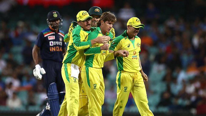Adam Zampa finished with four wickets as Australia beat India in Sydney.&nbsp;