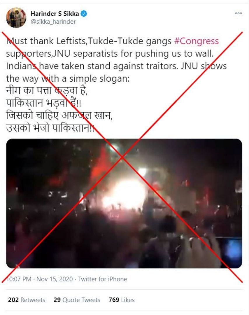 We found that the video is from Thane  and dates back to 2018 when it was shot during a Ganpati Visarjan event.