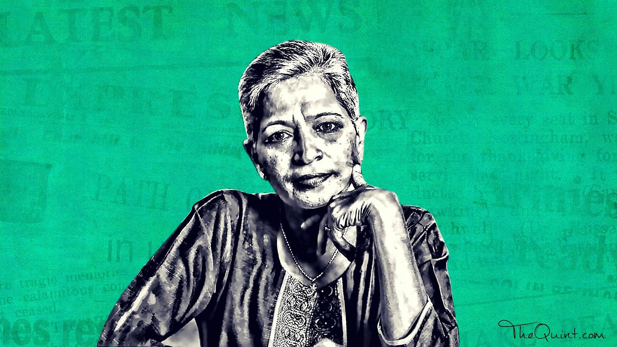 Indian journalist Gauri Lankesh was shot dead by three unidentified people outside her house in Bengaluru in September 2017.