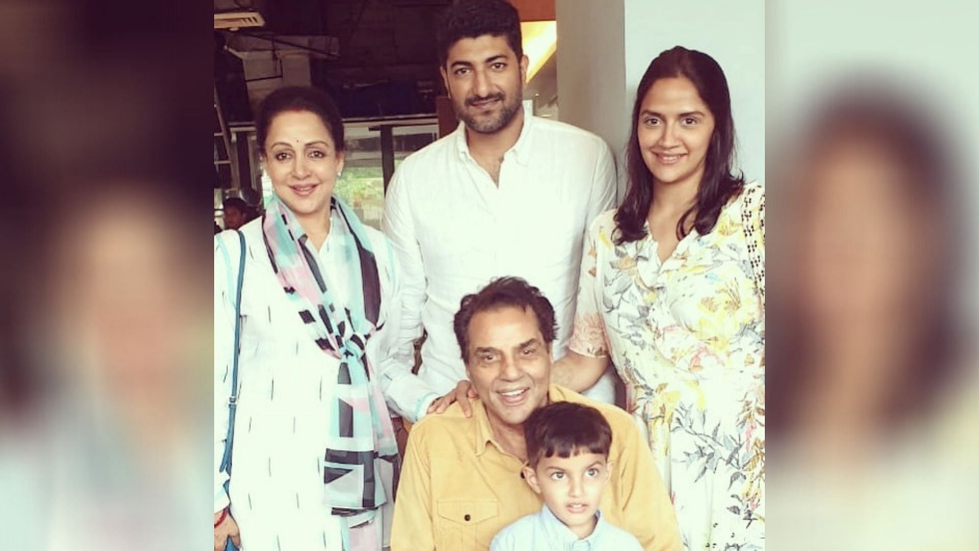 Ahana Deol Vohra becomes proud mother to twin girls.