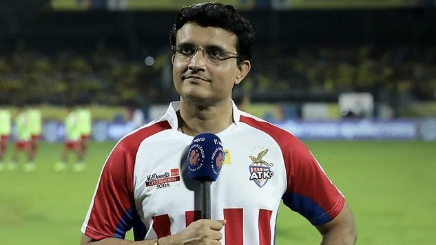 File Image of Sourav Ganguly during an interaction in the ISL.