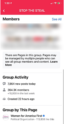 ‘Stop the Steal’ Group Sows Election Misinformation, FB Bans It