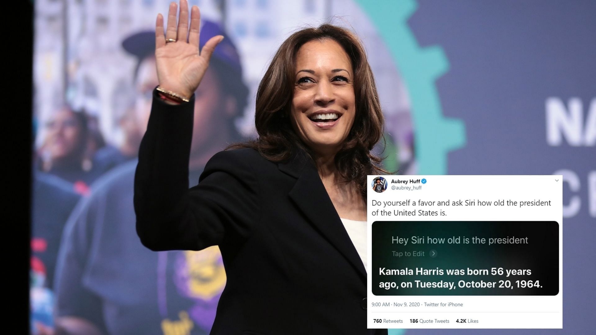 Siri Thinks Kamala Harris Is US President, Netizens Amused