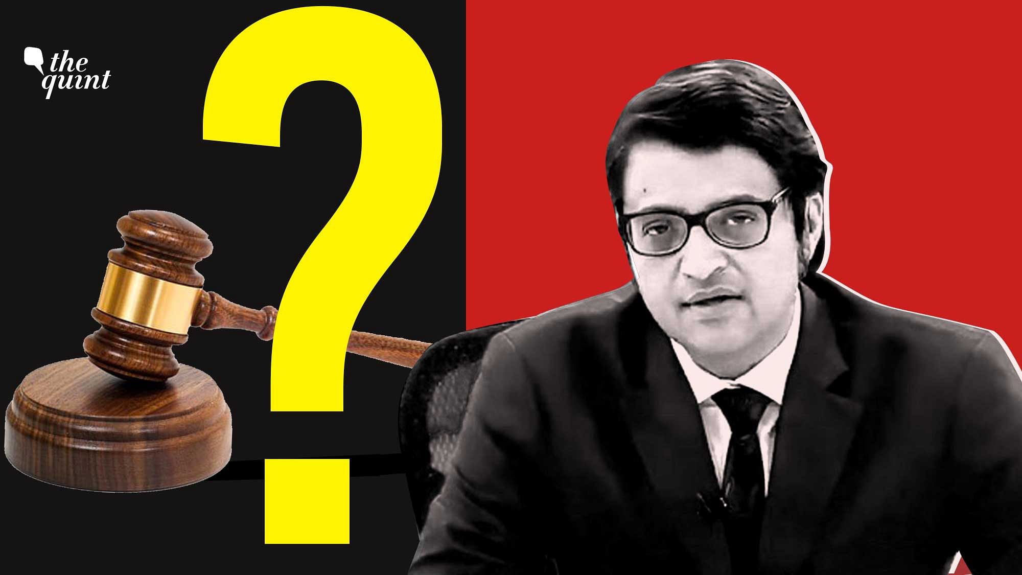 What the Bombay High Court’s decision to reject bail for Arnab Goswami was based on.