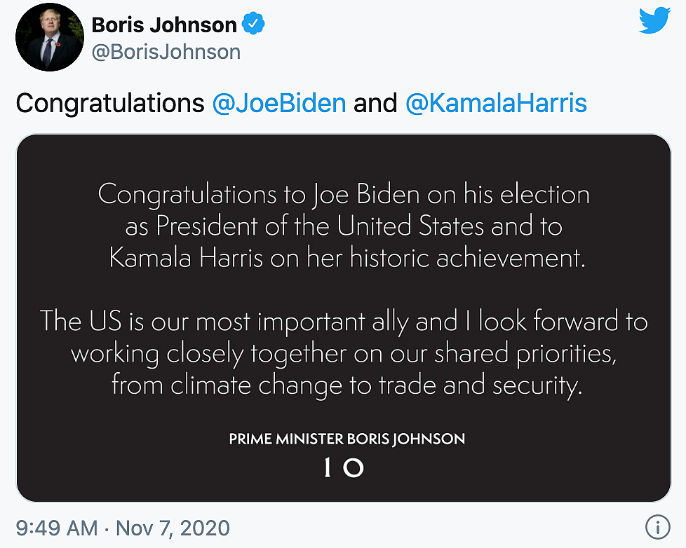 PM Modi, Other World Leaders Congratulate Biden-Harris on Win