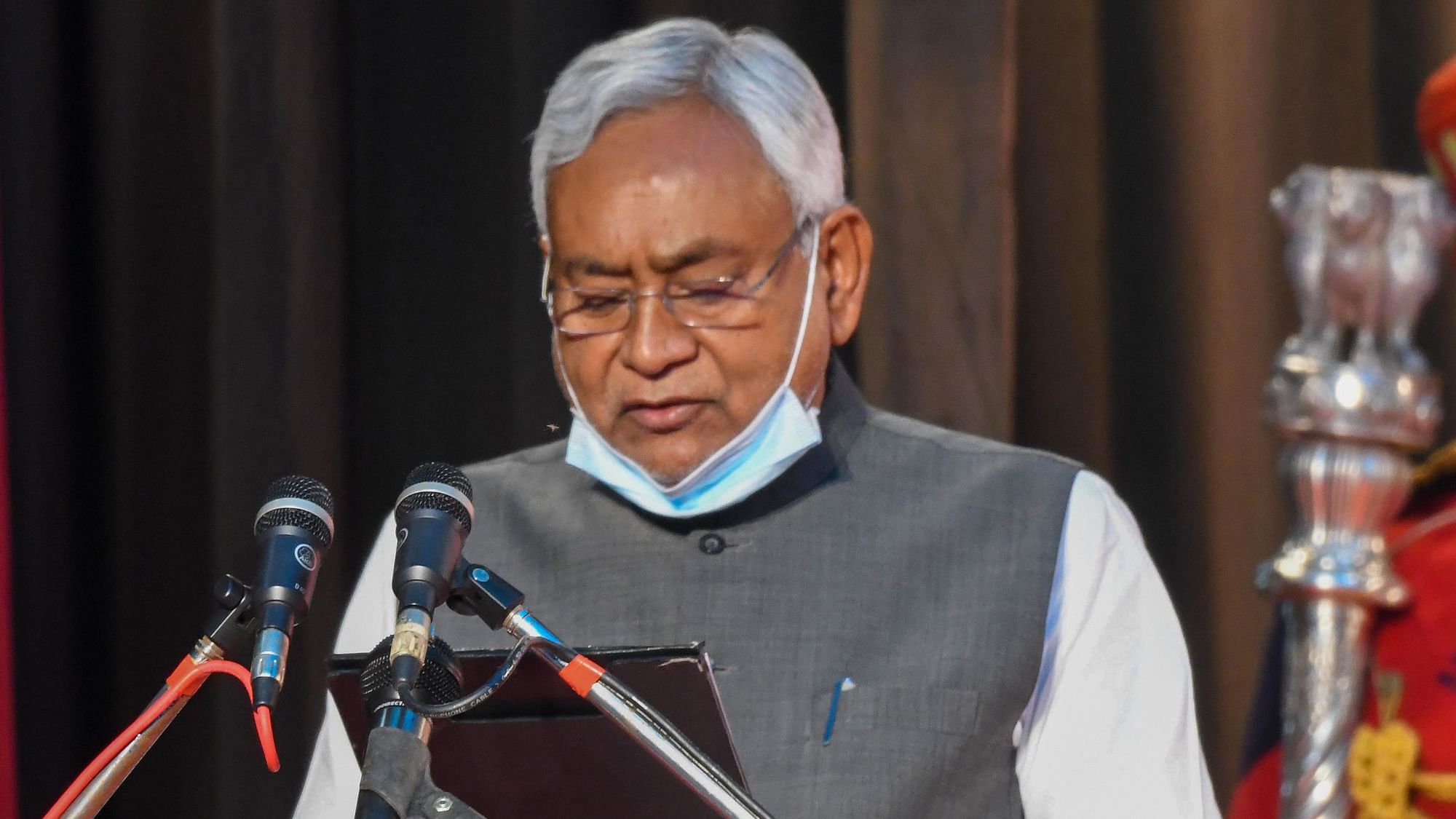 Bihar Chief Minister Nitish Kumar on Monday, 16 November, took oath as CM for his fourth consecutive term.