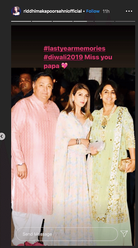 Rishi Kapoor passed away on 30 April this year after battling cancer for two years. 